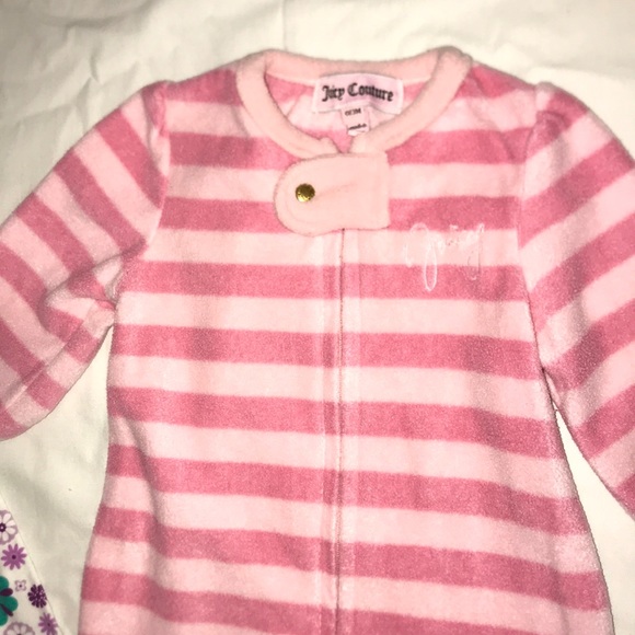 0-3 month girls gently used pajamas. - Picture 4 of 5